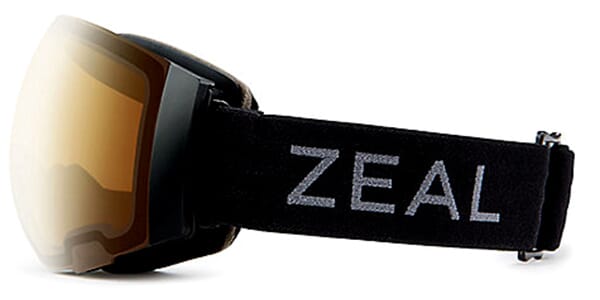 Zeal Ski Mask Portal Dark Night Gold 11323 Photochromic Polarised with interchangable low light lens - Image 3