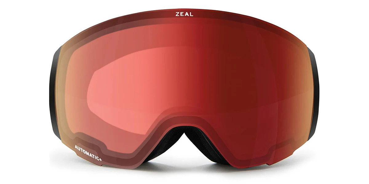 Zeal Ski Mask Portal Dark Night Red 11493 Photochromic Polarised with interchangable low light lens - Image 2